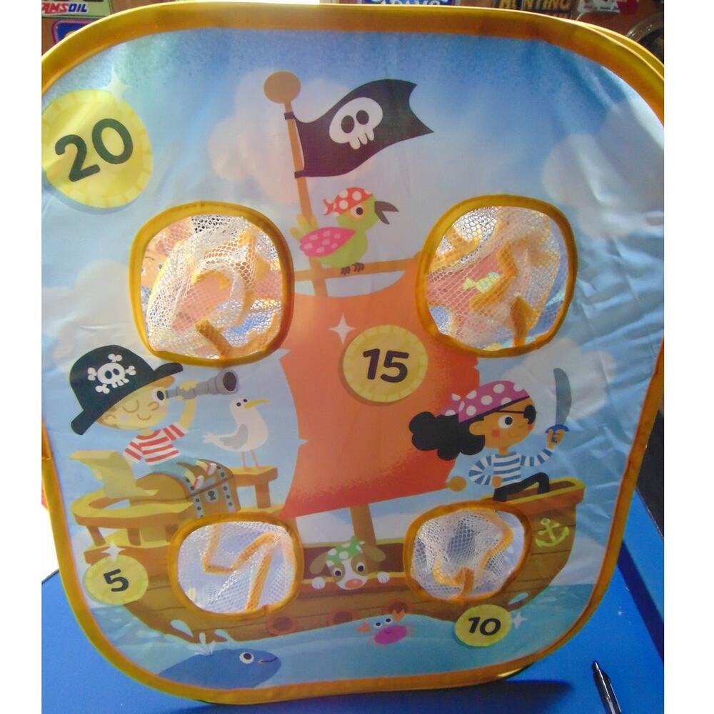 Bean Bag Toss and Score Game Young Children 3+ Cornhole For Kids Easy Score Set